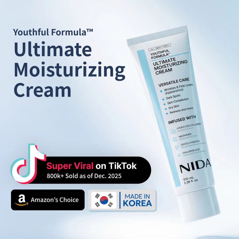 Crème hydratante suprême NIDA | Soin coréen SPF 50 | 100 ml
